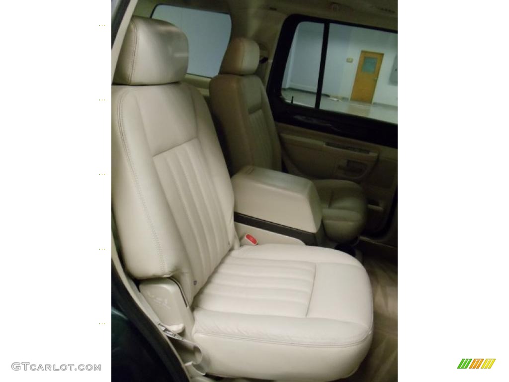 Light Parchment Interior 2003 Lincoln Aviator Luxury Photo #42435388