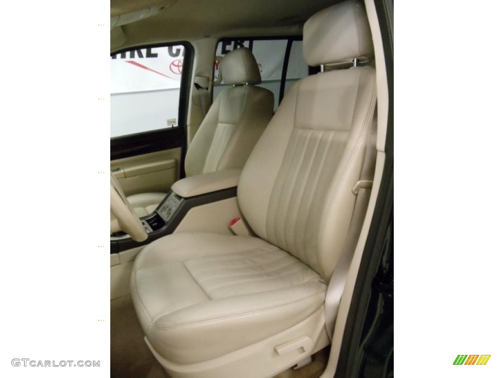 Light Parchment Interior 2003 Lincoln Aviator Luxury Photo #42435436