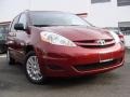 Salsa Red Pearl 2007 Toyota Sienna LE AWD