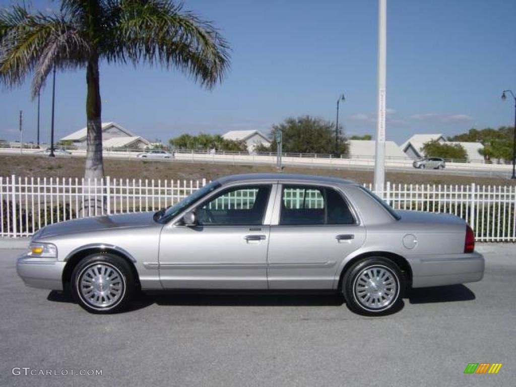 2006 Grand Marquis LS - Silver Birch Metallic / Charcoal Black photo #3
