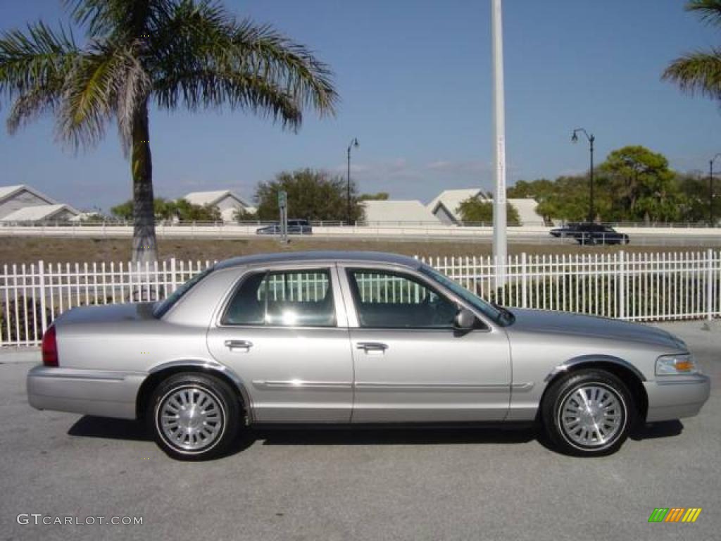 2006 Grand Marquis LS - Silver Birch Metallic / Charcoal Black photo #7