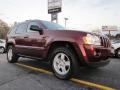 2007 Red Rock Crystal Pearl Jeep Grand Cherokee Laredo  photo #1