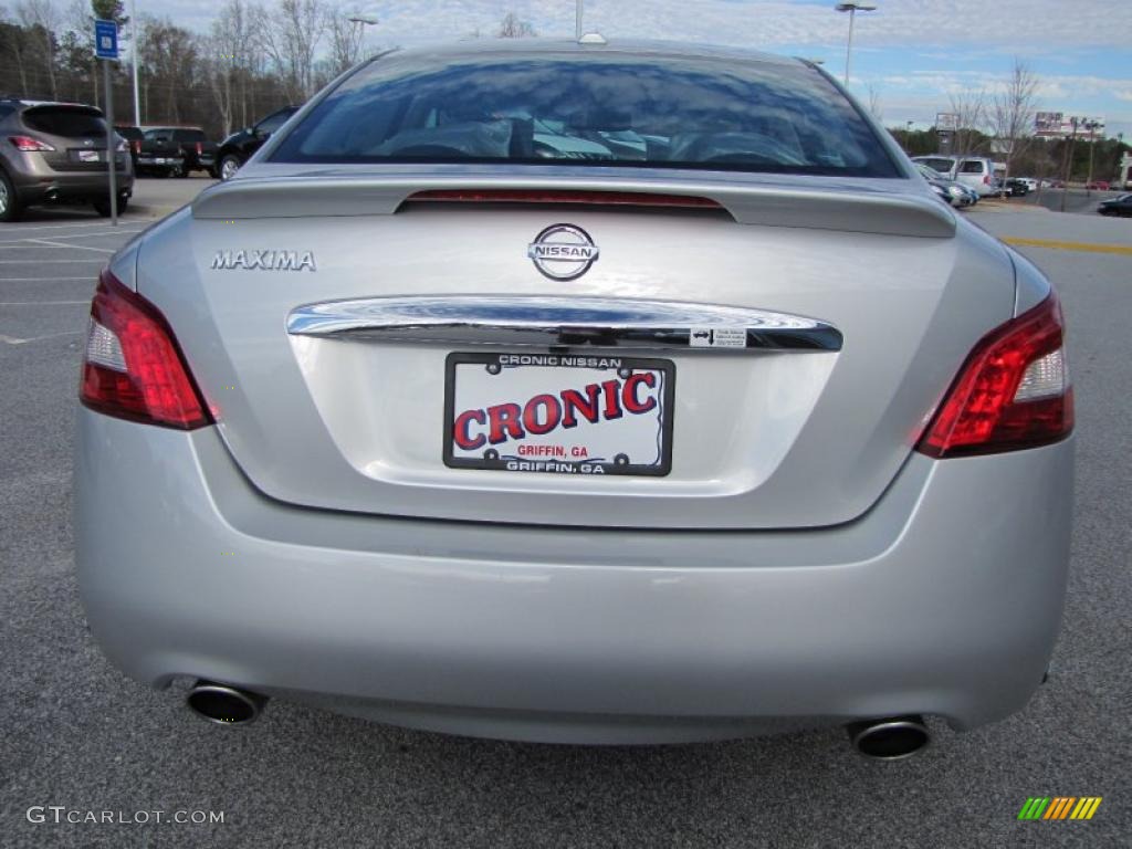 2011 Maxima 3.5 SV Sport - Brilliant Silver / Charcoal photo #4
