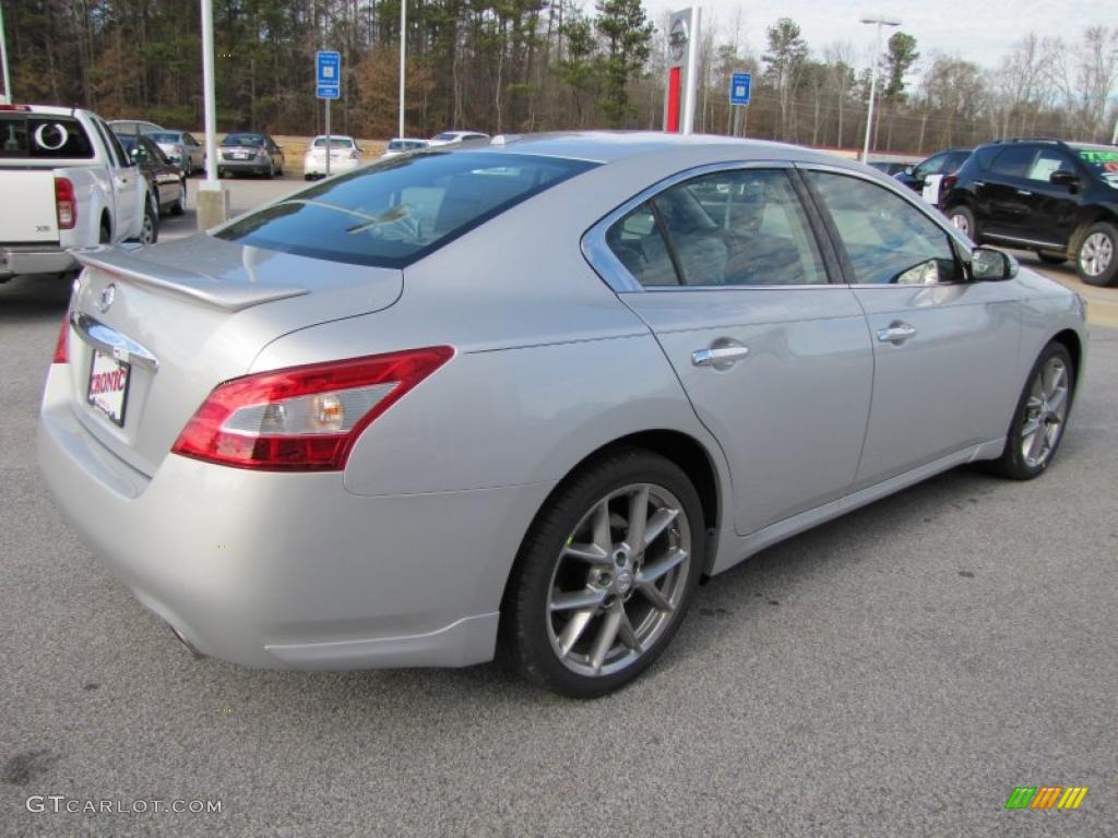 2011 Maxima 3.5 SV Sport - Brilliant Silver / Charcoal photo #5