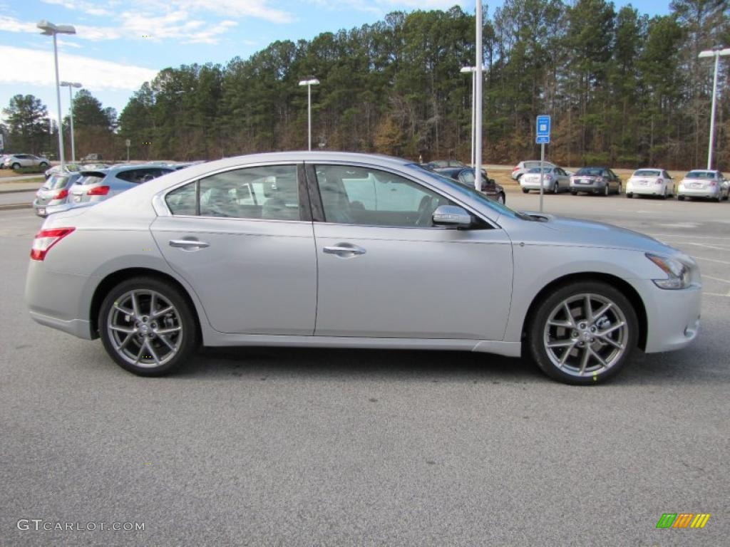 2011 Maxima 3.5 SV Sport - Brilliant Silver / Charcoal photo #6