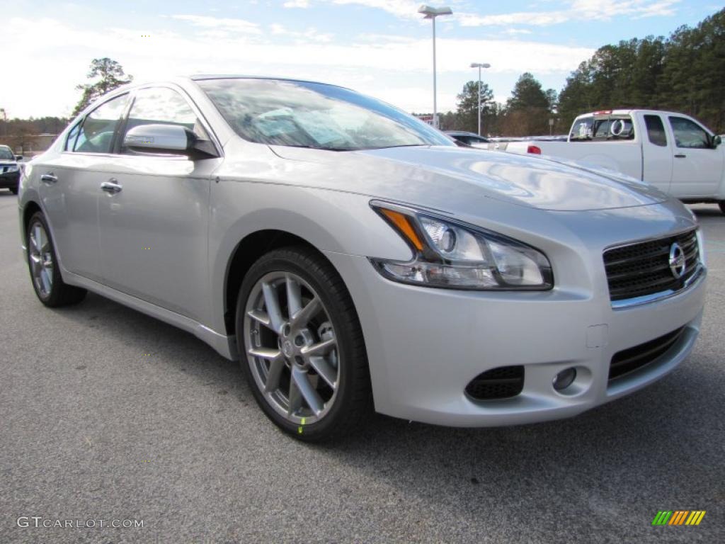 2011 Maxima 3.5 SV Sport - Brilliant Silver / Charcoal photo #7