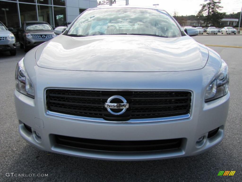 2011 Maxima 3.5 SV Sport - Brilliant Silver / Charcoal photo #8