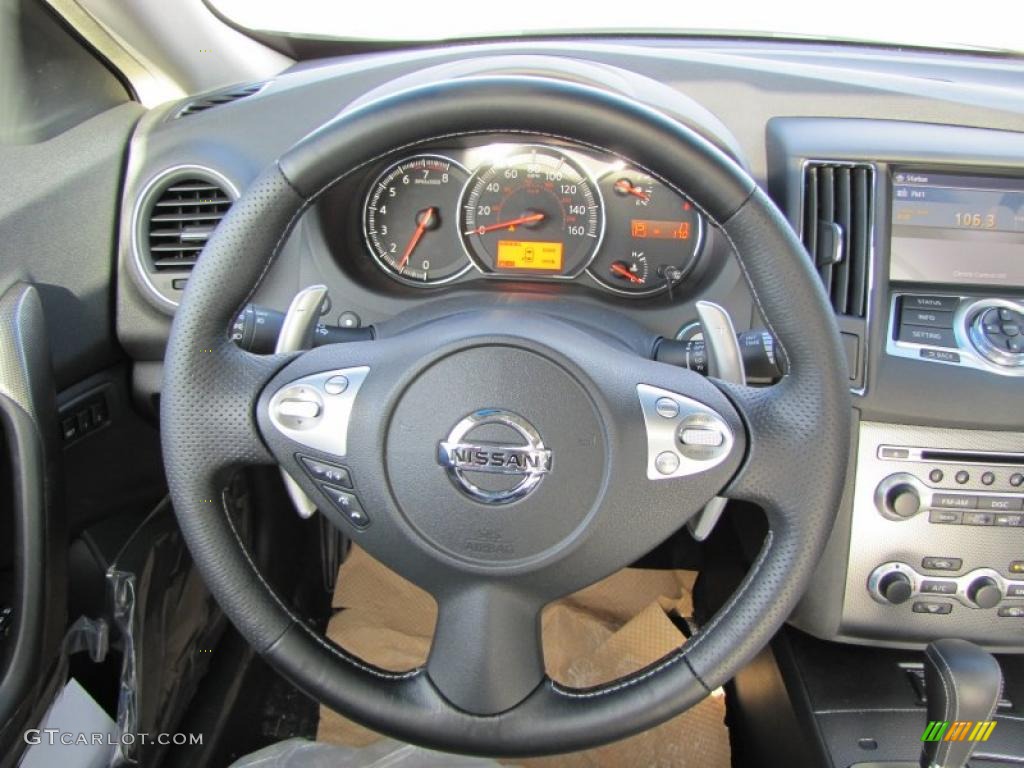 2011 Maxima 3.5 SV Sport - Brilliant Silver / Charcoal photo #12