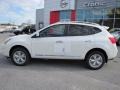 2011 Pearl White Nissan Rogue SV  photo #2