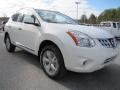 2011 Pearl White Nissan Rogue SV  photo #6