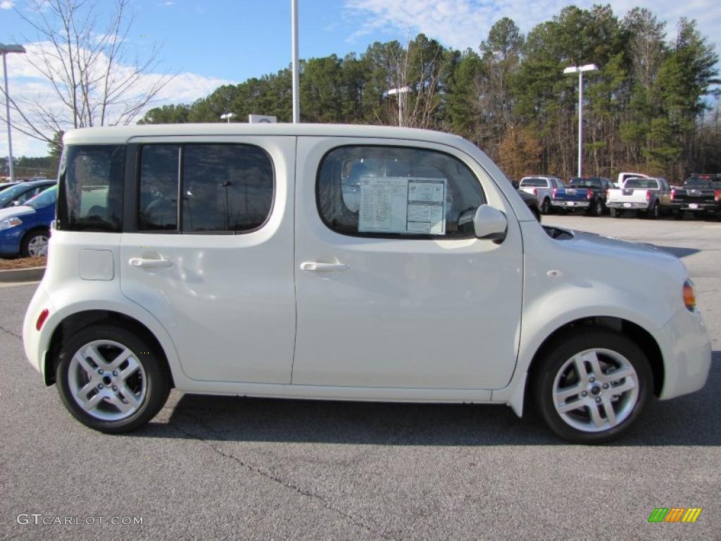 White Pearl 2011 Nissan Cube 1.8 SL Exterior Photo #42438520