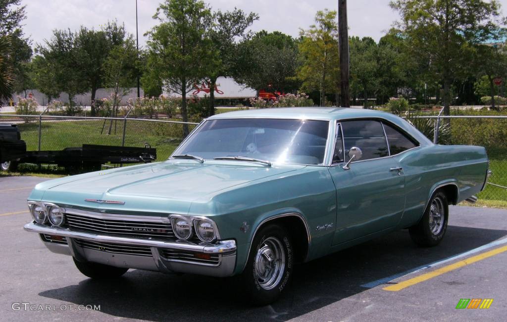 1965 Impala SS - Green / White photo #1