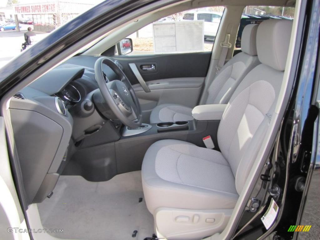 2011 Rogue SV - Wicked Black / Gray photo #8