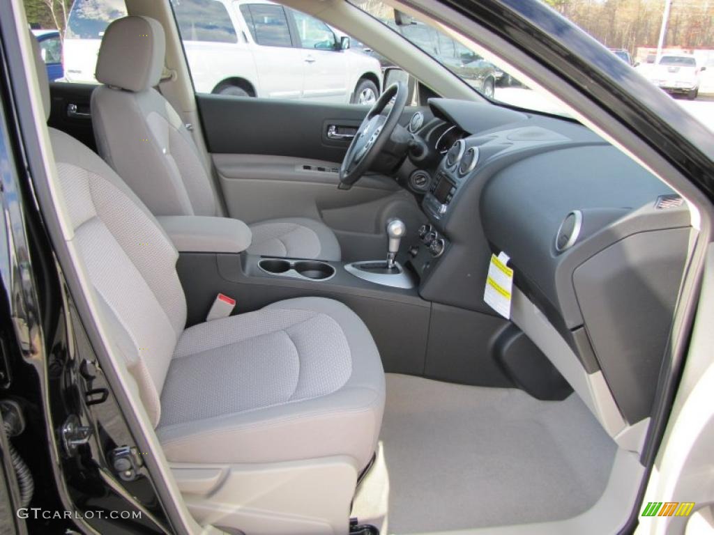 2011 Rogue SV - Wicked Black / Gray photo #12