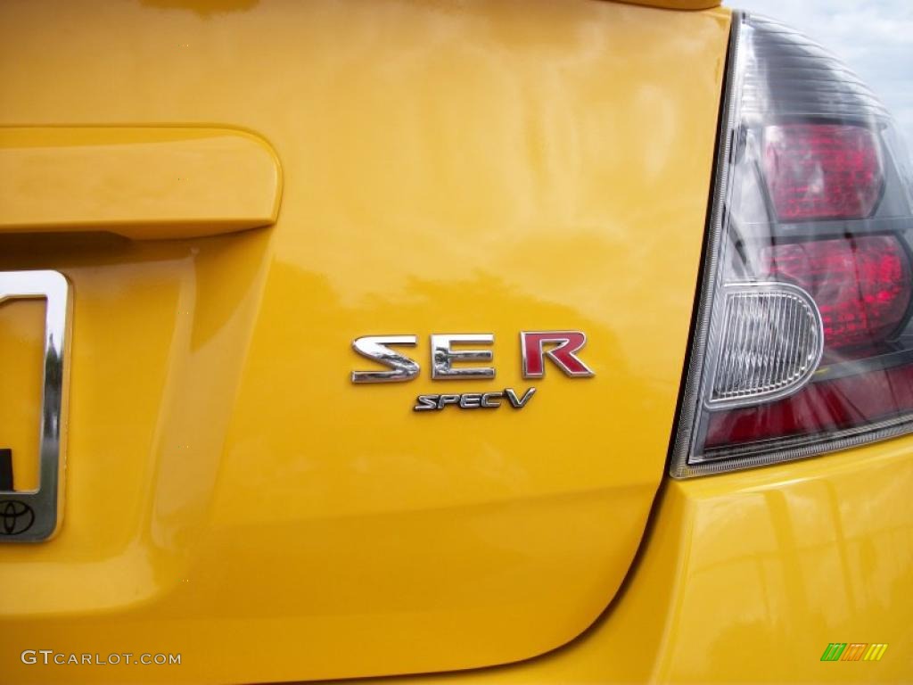 2007 Nissan Sentra SE-R Spec V Marks and Logos Photo #42439060