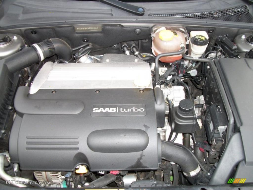 2004 Saab 9-3 Aero Convertible 2.0 Liter Turbocharged DOHC 16-Valve 4 Cylinder Engine Photo #42439164