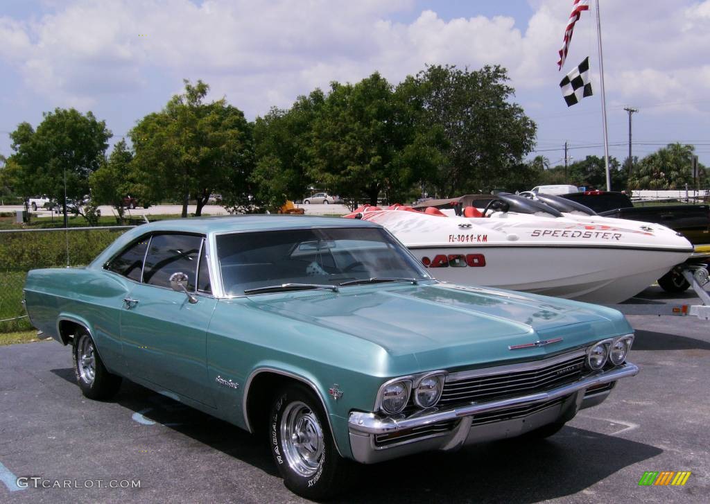 1965 Impala SS - Green / White photo #2