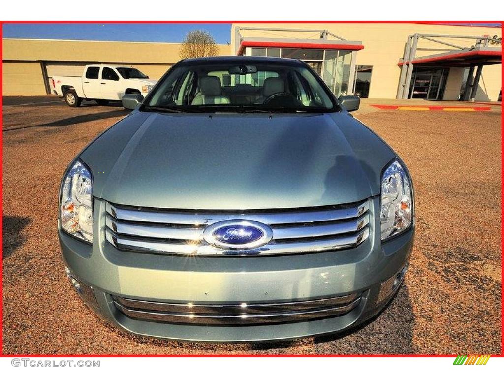 2009 Fusion SEL V6 - Moss Green Metallic / Camel photo #10