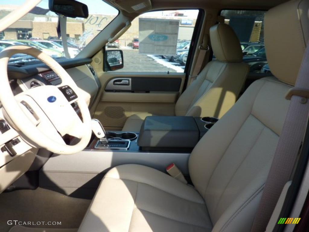 Camel Interior 2011 Ford Expedition EL Limited 4x4 Photo #42442923