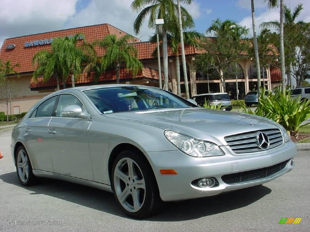 Iridium Silver Metallic Mercedes-Benz CLS