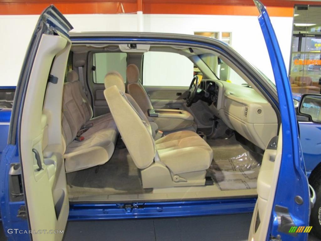 Neutral Interior 2003 GMC Sierra 1500 SLE Extended Cab Photo #42443843