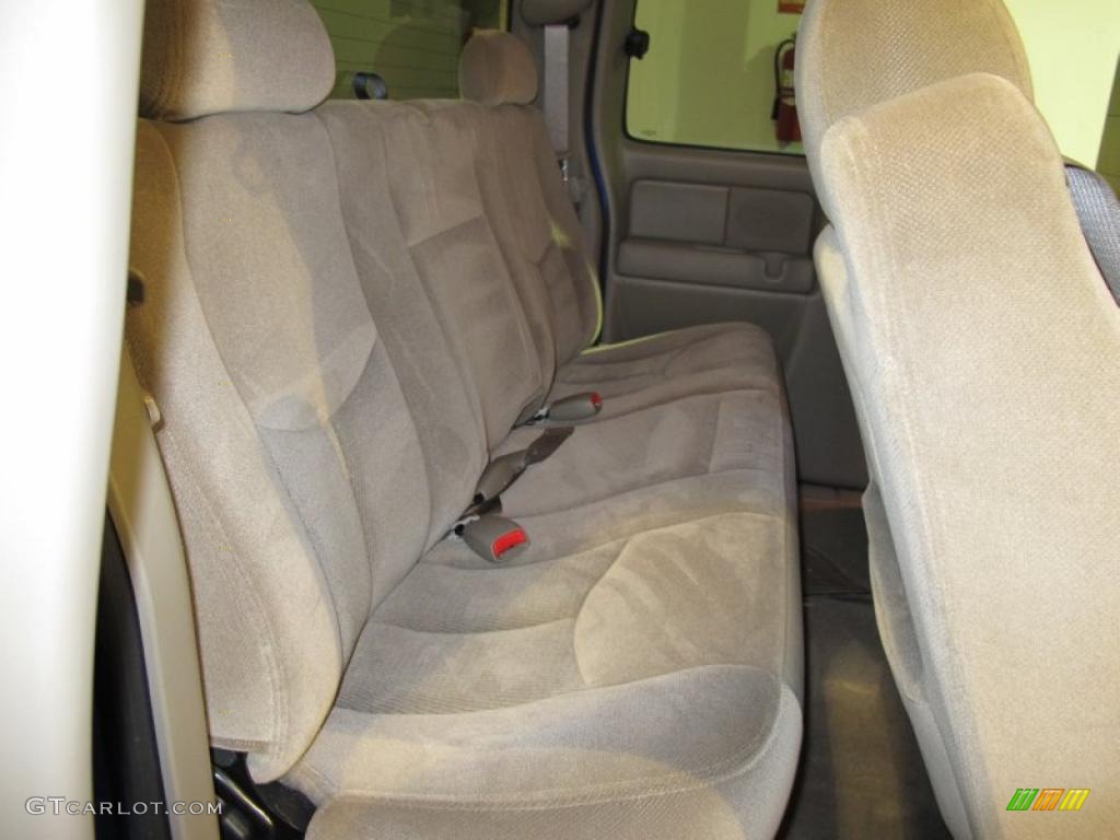 Neutral Interior 2003 GMC Sierra 1500 SLE Extended Cab Photo #42443859