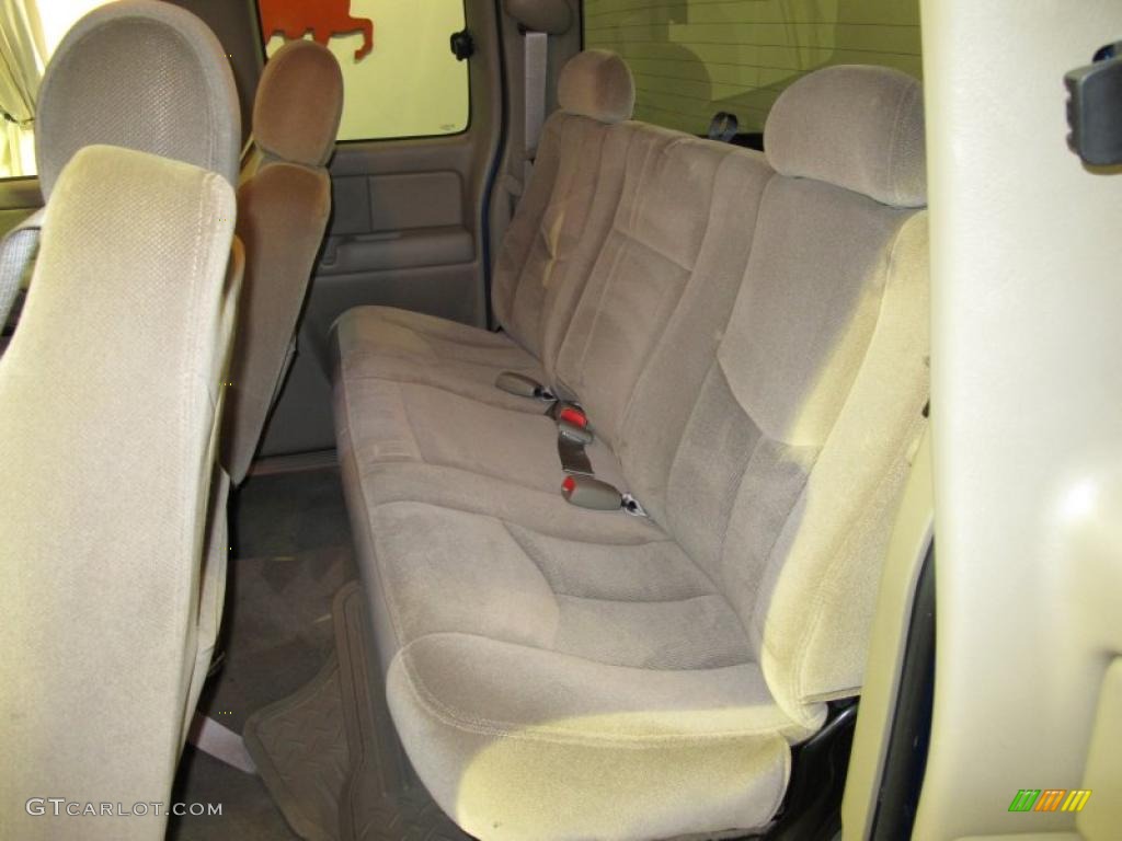 Neutral Interior 2003 GMC Sierra 1500 SLE Extended Cab Photo #42443923