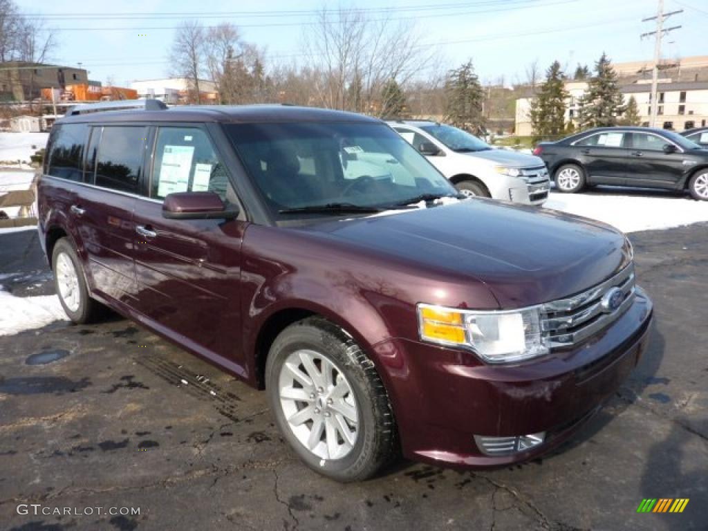 2011 Flex SEL AWD - Bordeaux Reserve Red Metallic / Charcoal Black photo #1