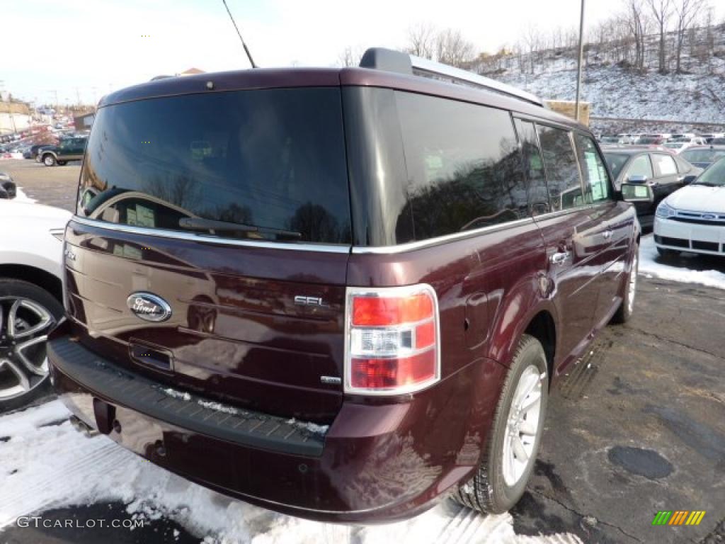 Bordeaux Reserve Red Metallic 2011 Ford Flex SEL AWD Exterior Photo #42443947