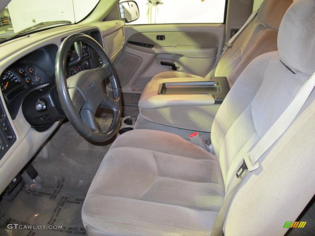 Neutral Interior 2003 GMC Sierra 1500 SLE Extended Cab Photo #42443963