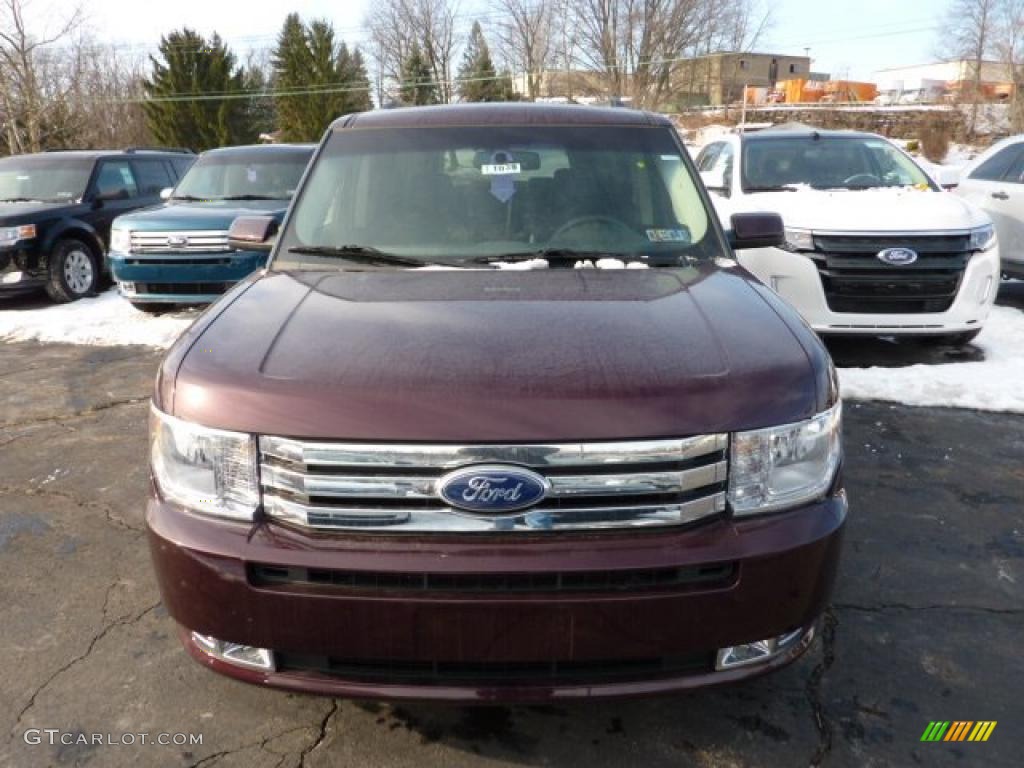 Bordeaux Reserve Red Metallic 2011 Ford Flex SEL AWD Exterior Photo #42444005