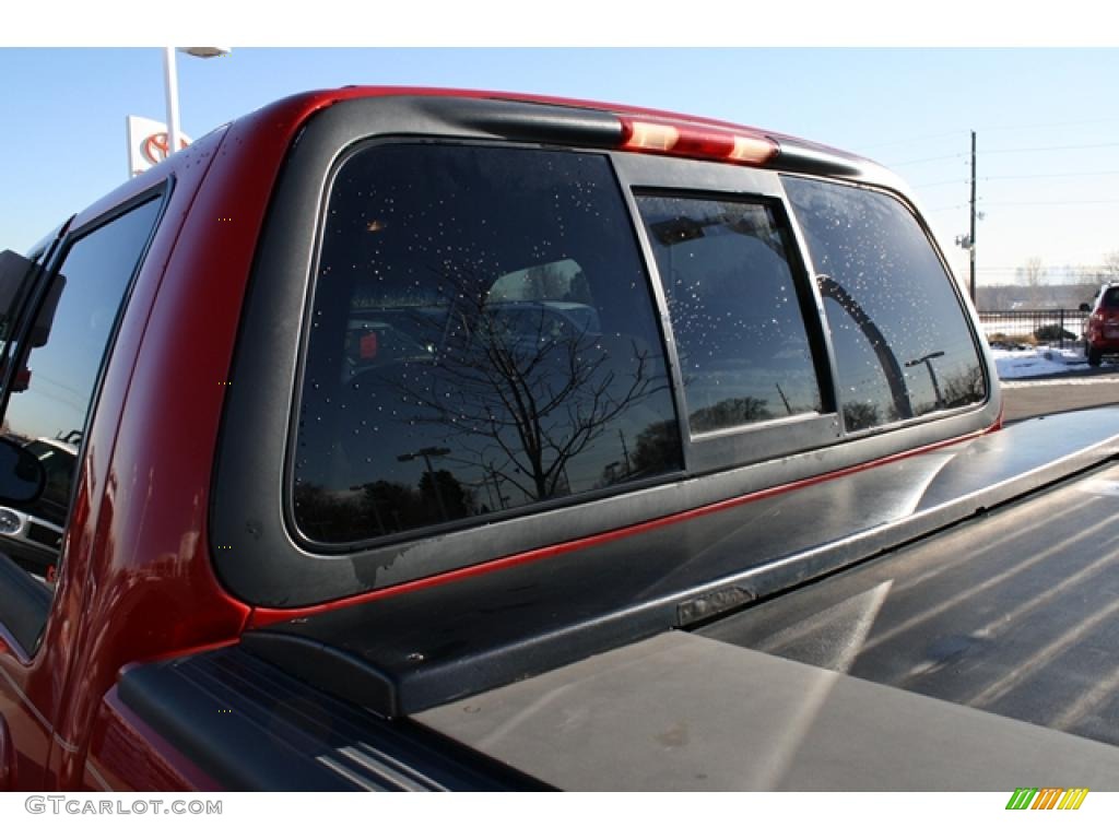 2001 F150 XLT SuperCrew 4x4 - Bright Red / Medium Graphite photo #26