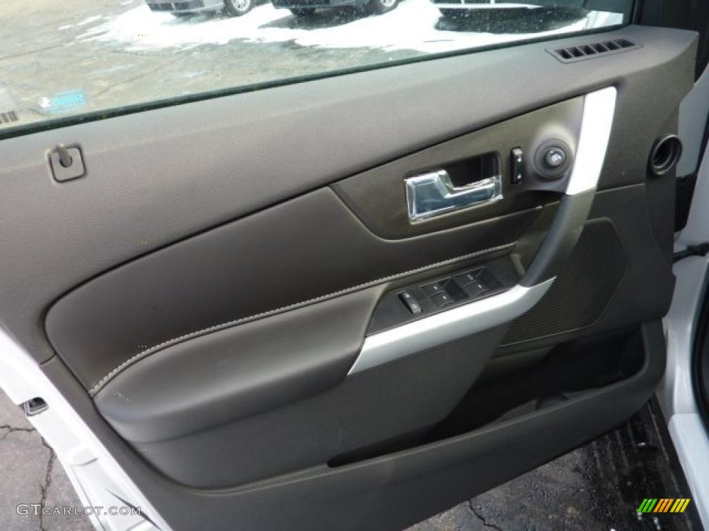 2011 Ford Edge SE Charcoal Black Door Panel Photo #42444499