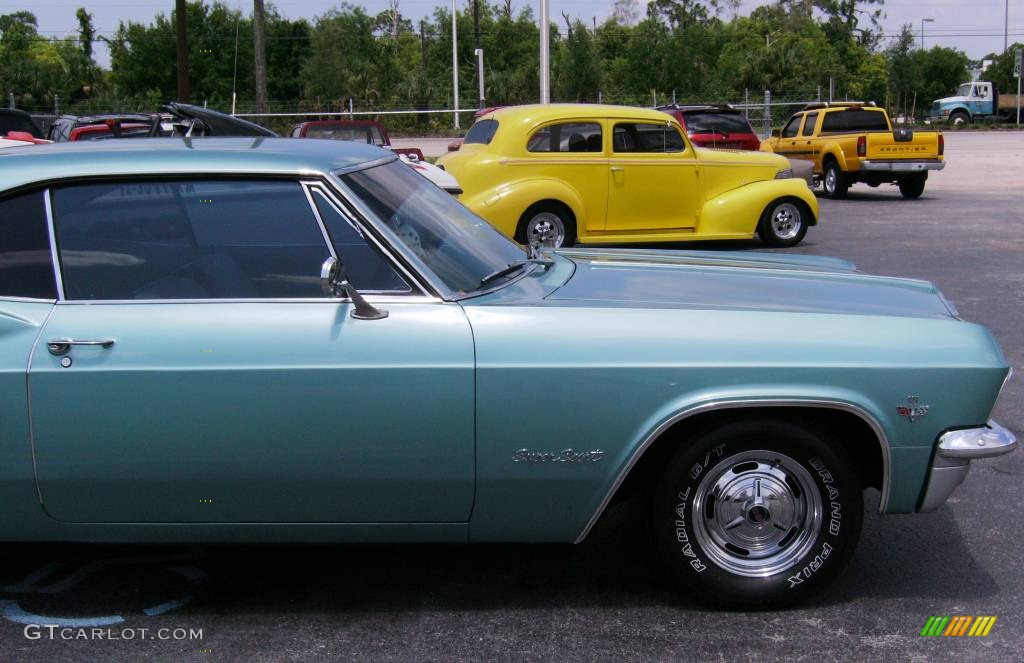 1965 Impala SS - Green / White photo #14