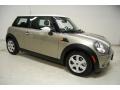 2010 Sparkling Silver Metallic Mini Cooper Hardtop  photo #2