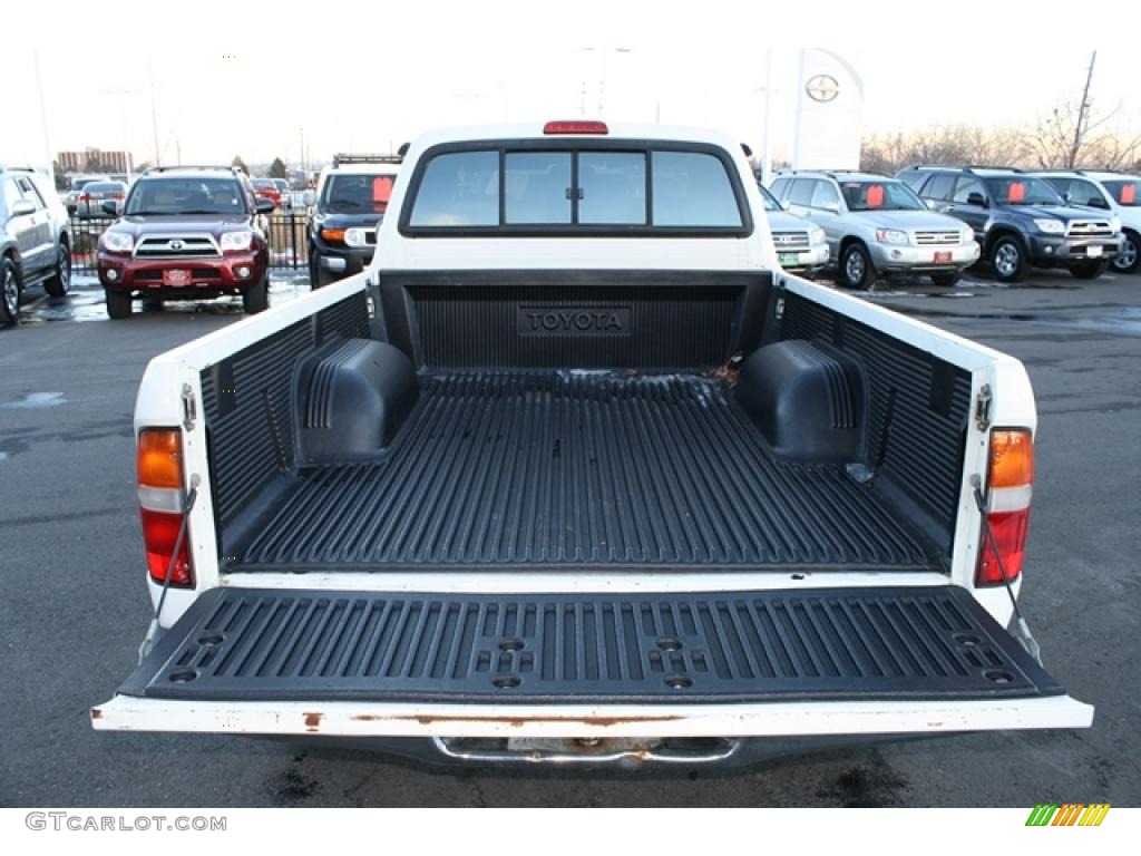 1998 Tacoma V6 TRD Extended Cab 4x4 - White / Gray photo #28