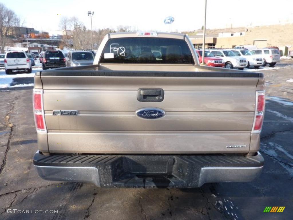 2011 F150 XLT SuperCab - Pale Adobe Metallic / Pale Adobe photo #3