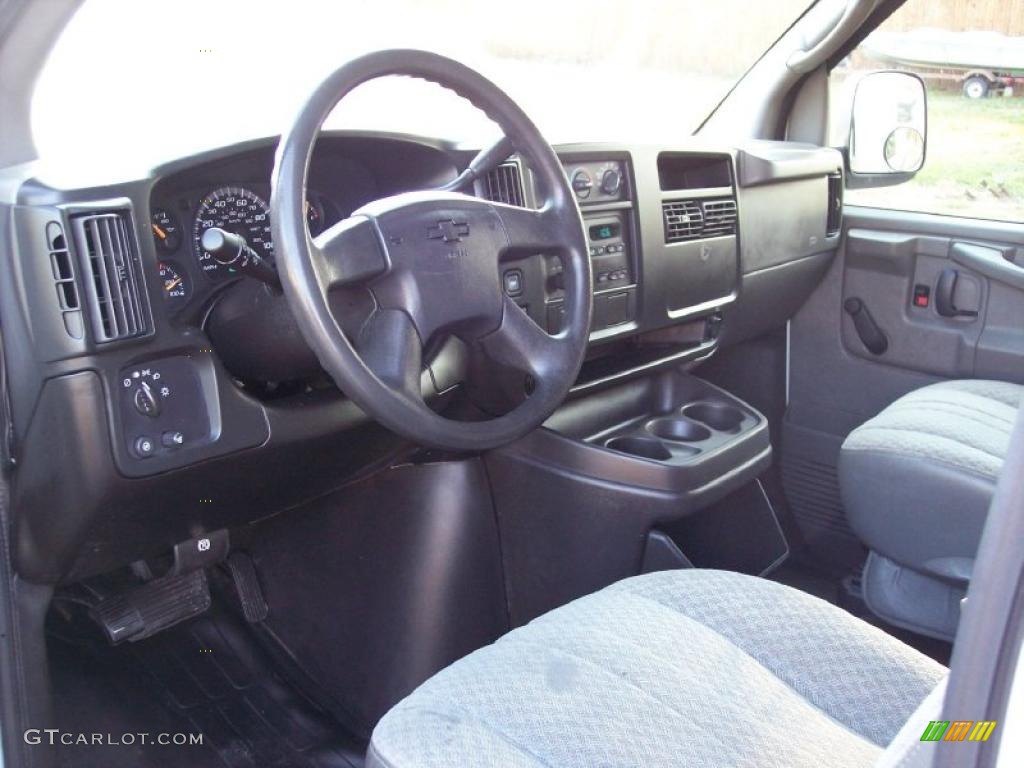Medium Dark Pewter Interior 2005 Chevrolet Express 2500 Commercial Van Photo #42450231