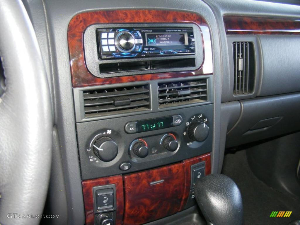 2001 Grand Cherokee Limited 4x4 - Silverstone Metallic / Agate photo #14