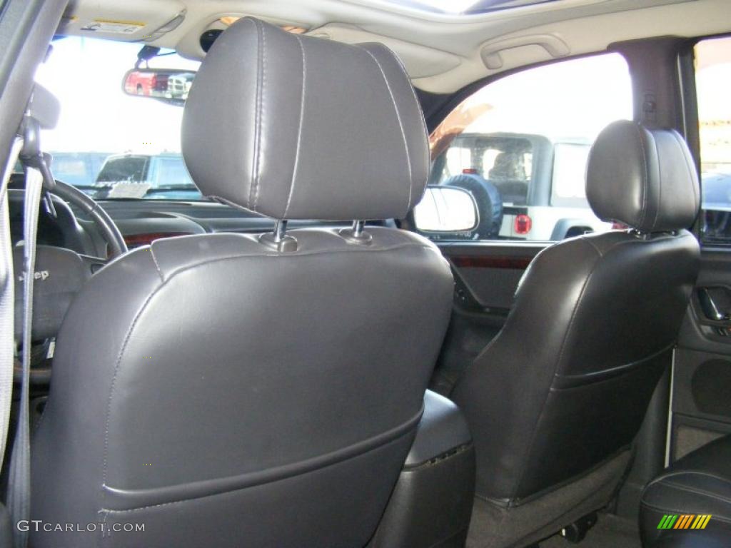2001 Grand Cherokee Limited 4x4 - Silverstone Metallic / Agate photo #25