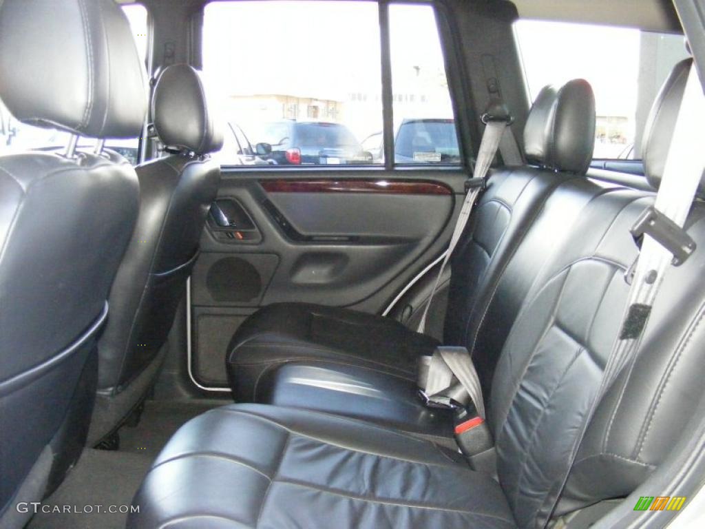 2001 Grand Cherokee Limited 4x4 - Silverstone Metallic / Agate photo #26