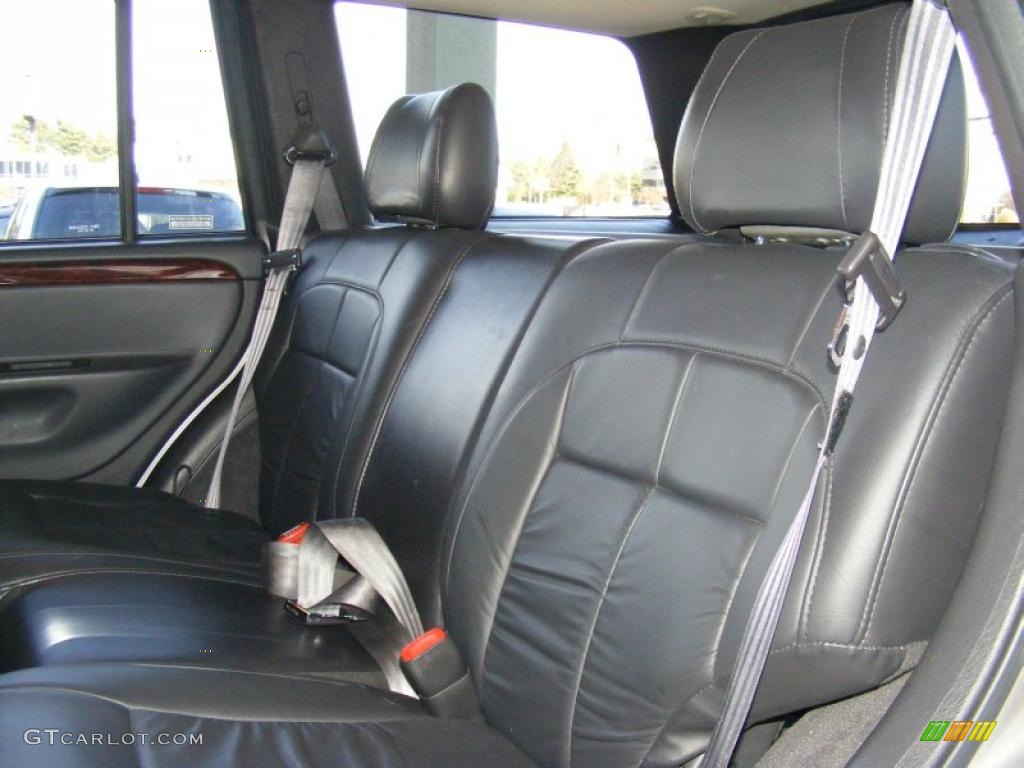 2001 Grand Cherokee Limited 4x4 - Silverstone Metallic / Agate photo #27