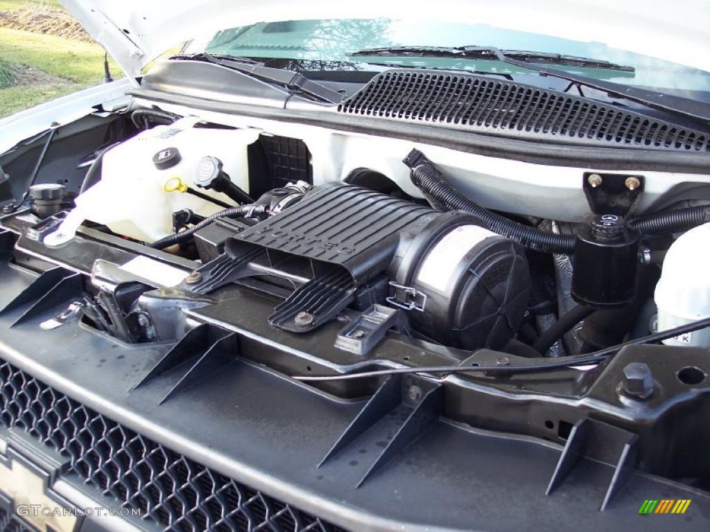 2005 Chevrolet Express 2500 Commercial Van 4.8 Liter OHV 16-Valve V8 Engine Photo #42450627