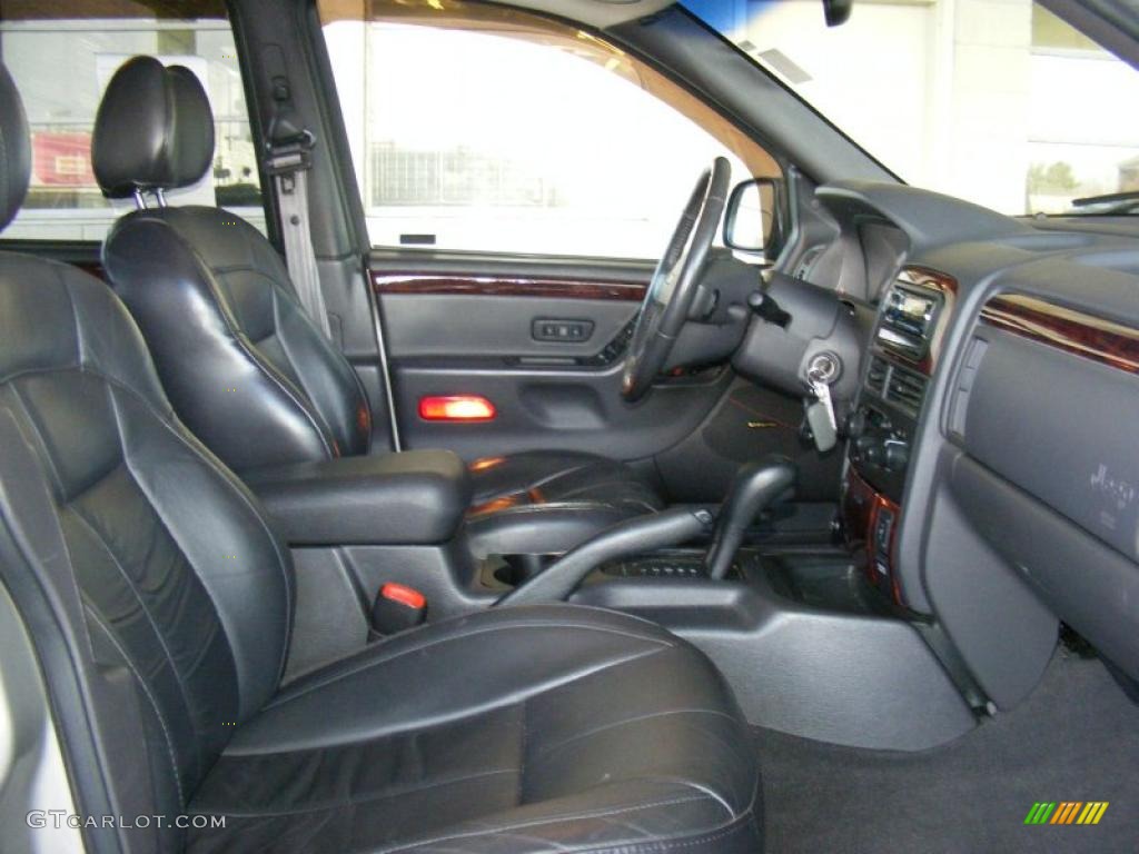 2001 Grand Cherokee Limited 4x4 - Silverstone Metallic / Agate photo #31