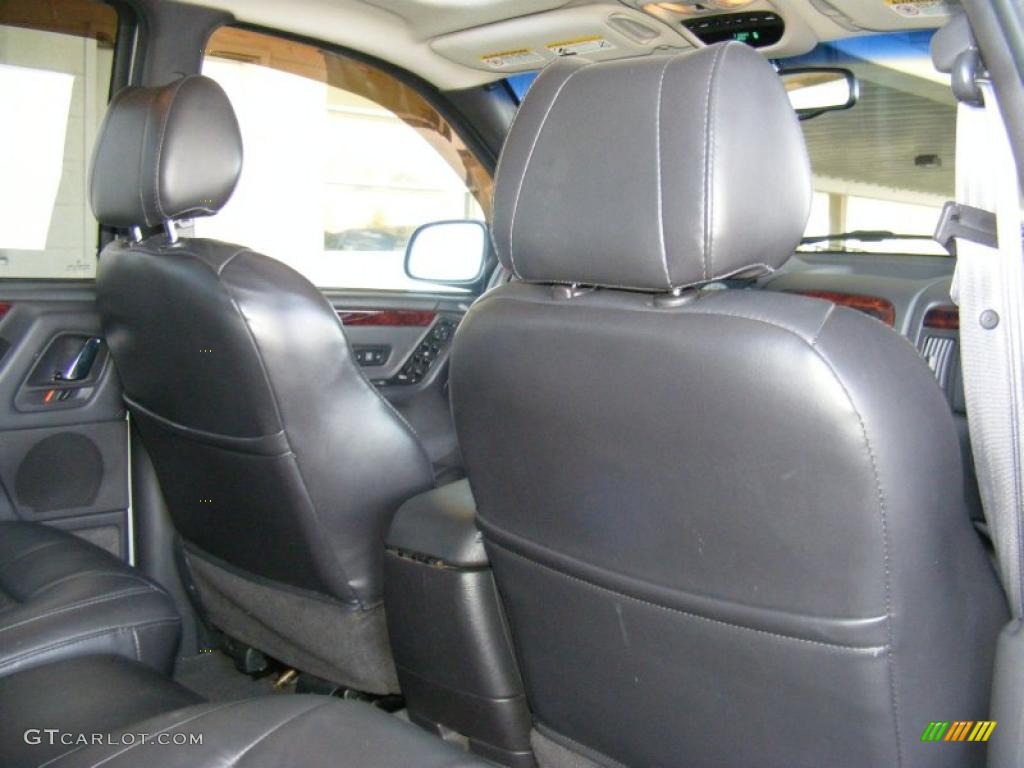 2001 Grand Cherokee Limited 4x4 - Silverstone Metallic / Agate photo #33