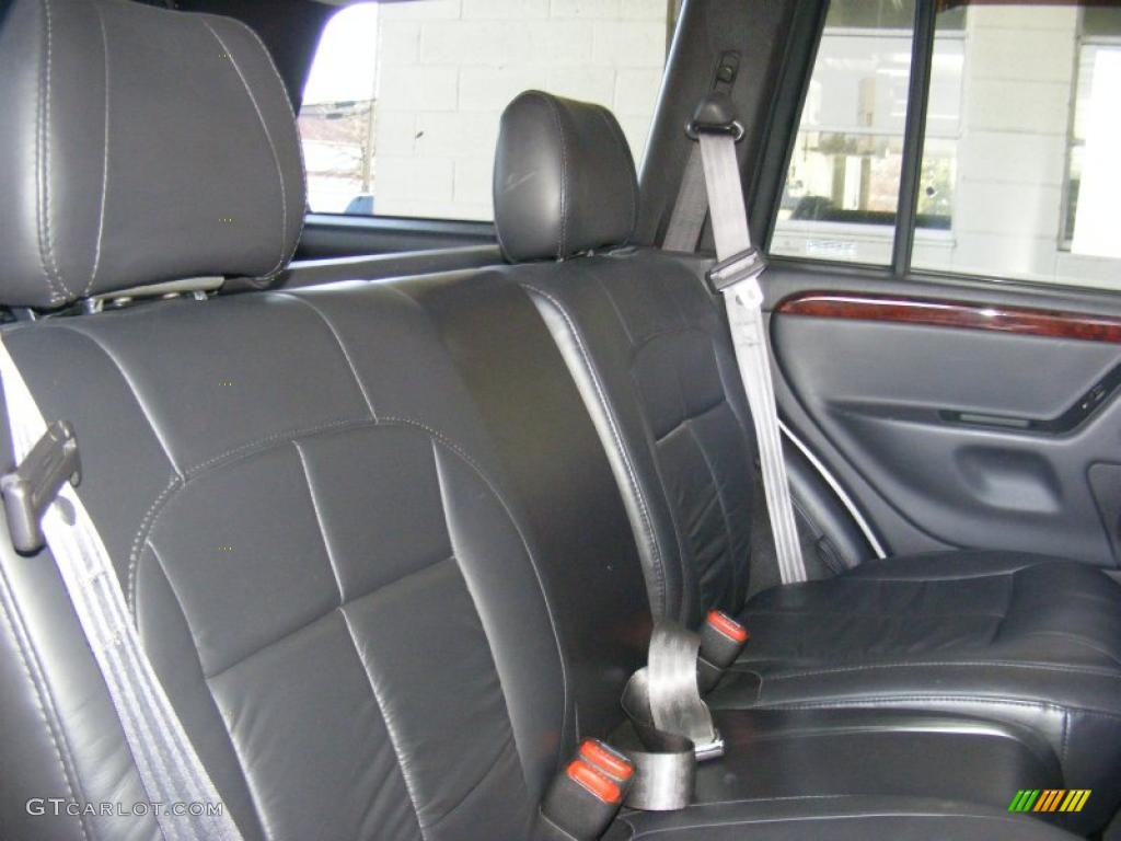 2001 Grand Cherokee Limited 4x4 - Silverstone Metallic / Agate photo #35