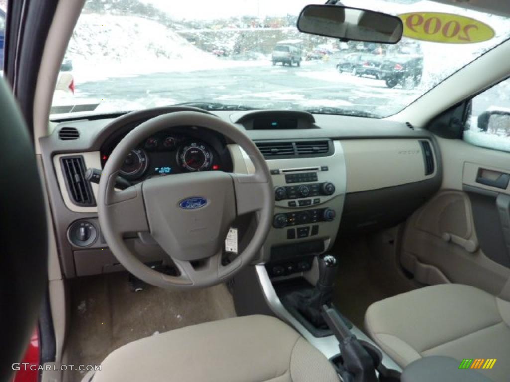 2009 Ford Focus S Sedan Interior Color Photos