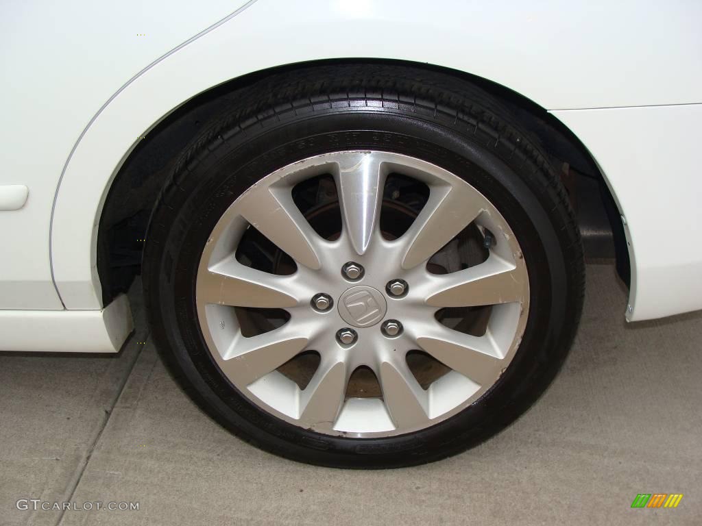 2006 Accord EX-L V6 Sedan - Taffeta White / Ivory photo #6