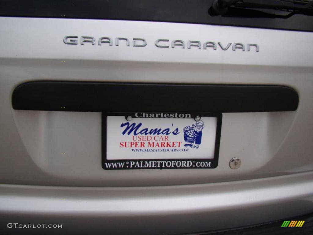 2007 Grand Caravan SE - Bright Silver Metallic / Medium Slate Gray photo #38