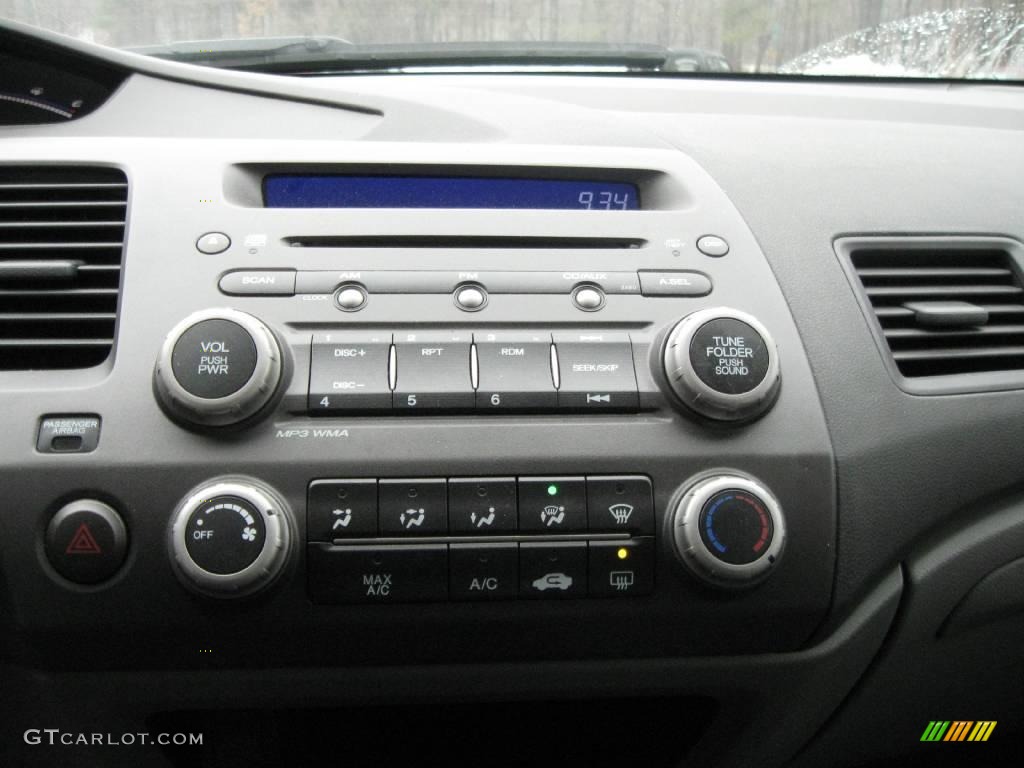 2006 Civic LX Sedan - Galaxy Gray Metallic / Gray photo #3